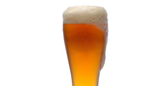 tasting beer