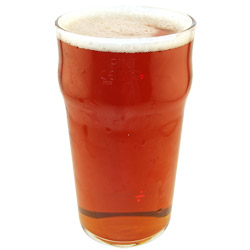 american pale ale pint glass